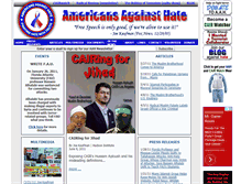 Tablet Screenshot of americansagainsthate.org